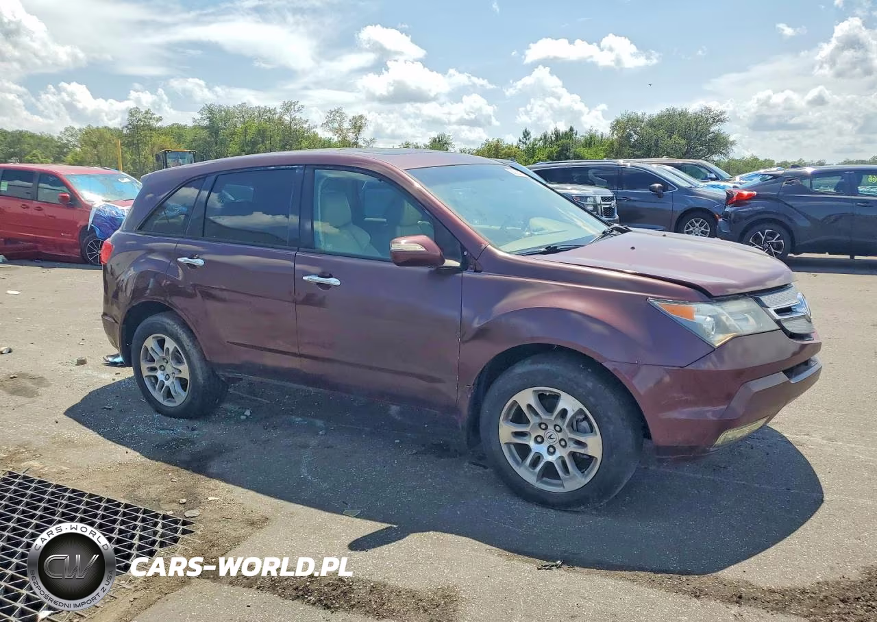2008 Acura Mdx Technology VIN:2HNYD28688H548390 - 4