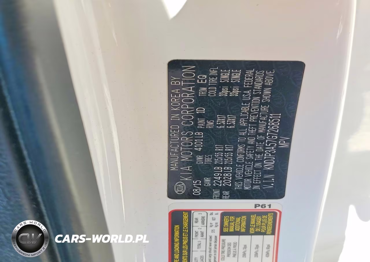 2016 Kia Soul + VIN:KNDJP3A57G7268511 - 13