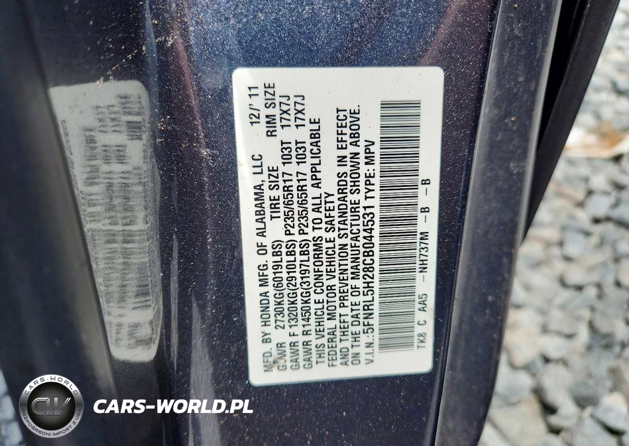 2012 Honda Odyssey Lx VIN:5FNRL5H28CB044531 - 13