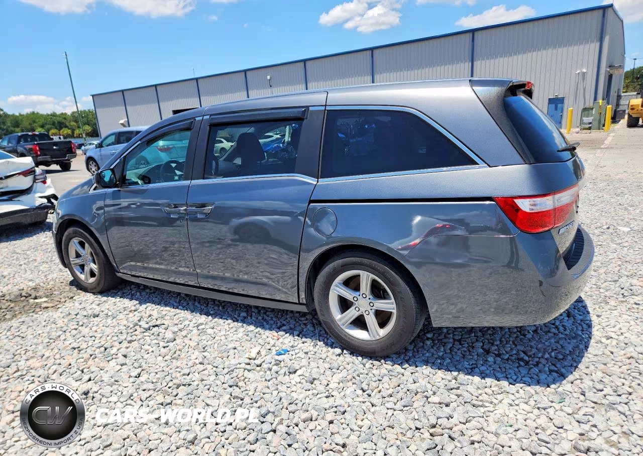 2012 Honda Odyssey Lx VIN:5FNRL5H28CB044531 - 2