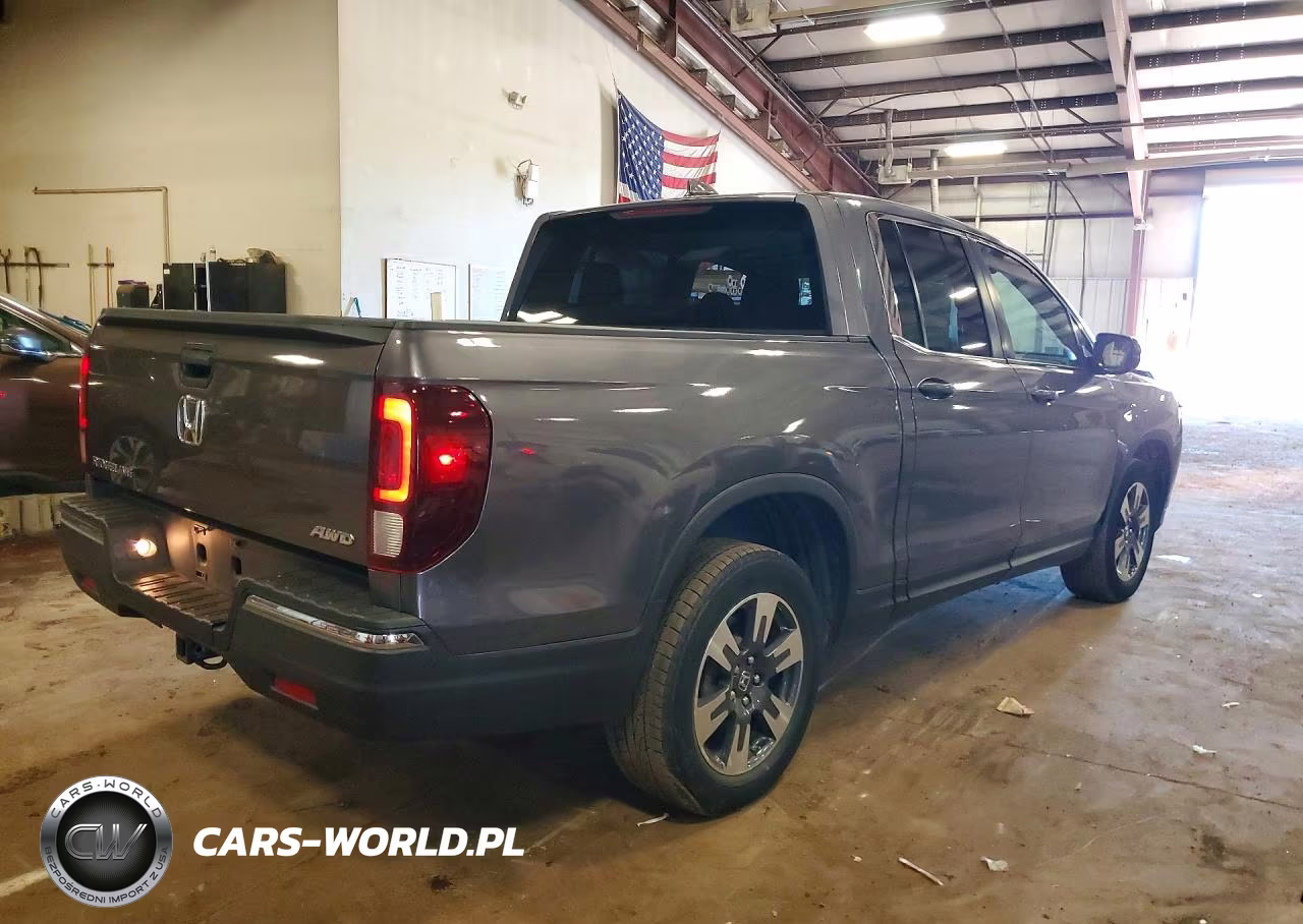 2017 Honda Ridgeline Rt VIN:5FPYK3F23HB012574 - 3
