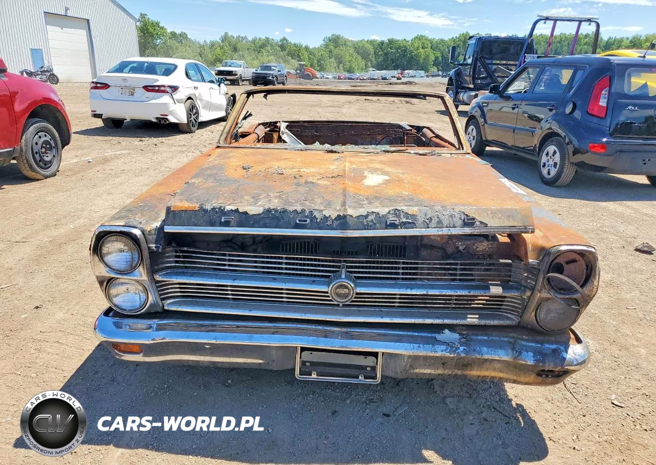 1966 Ford Fairlane VIN:6H45H205222 - 5