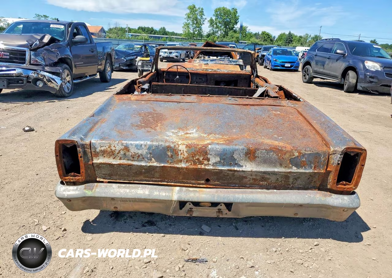 1966 Ford Fairlane VIN:6H45H205222 - 6