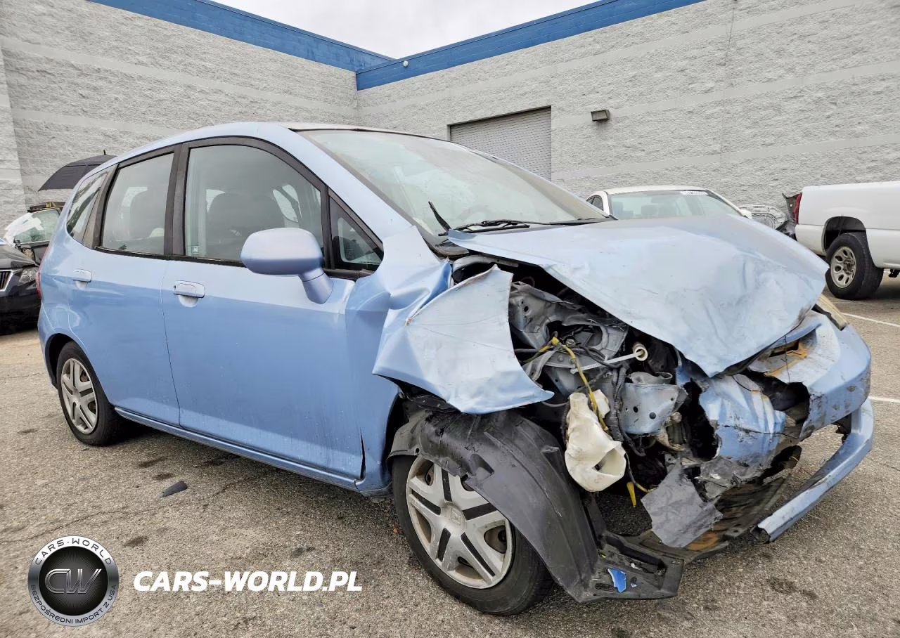 2008 Honda Fit VIN:JHMGD38498S029636 - 4