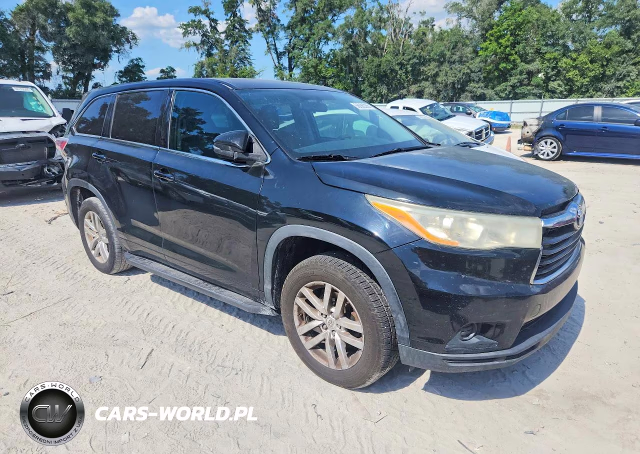 2014 Toyota Highlander Le VIN:5TDZKRFH7ES021130 - 4