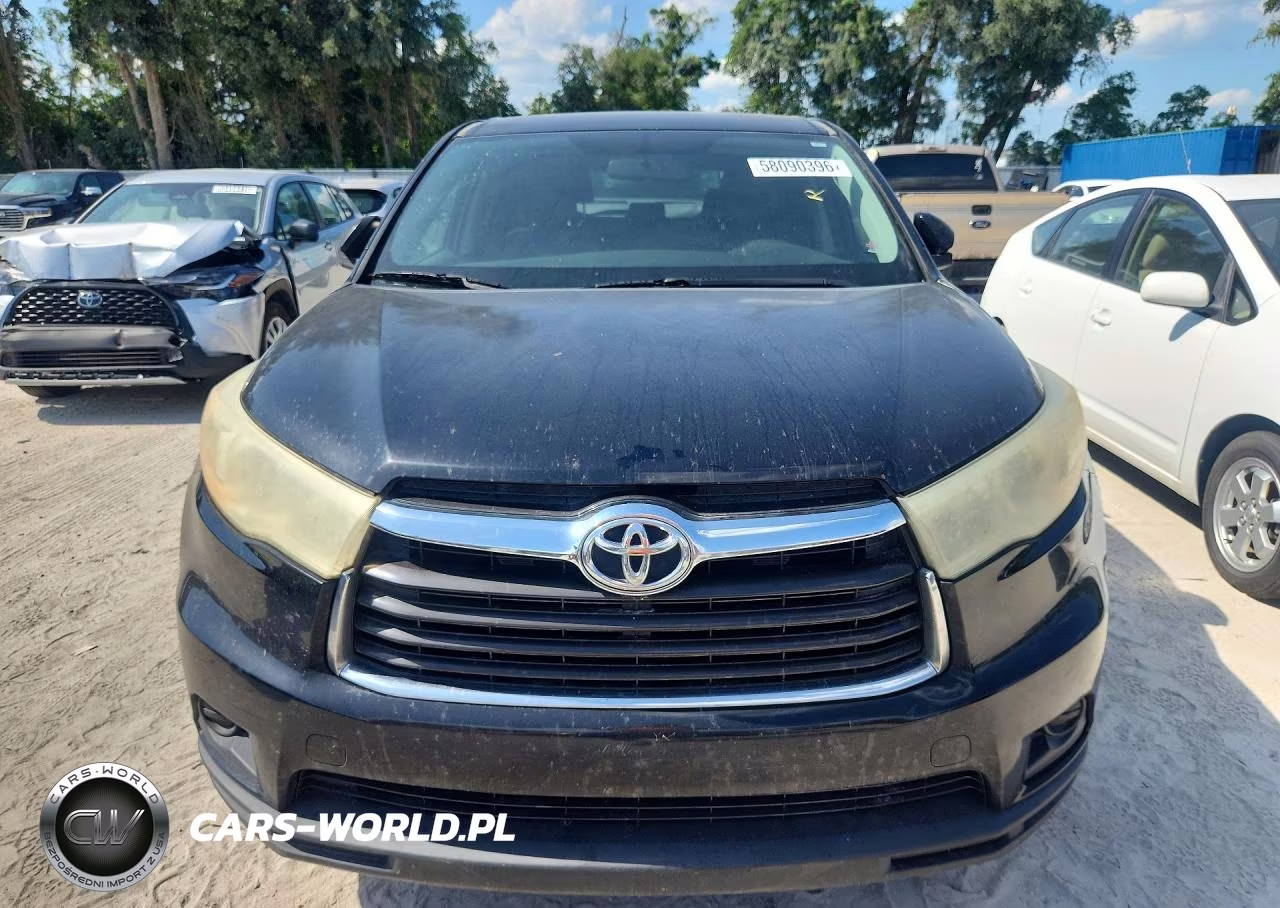 2014 Toyota Highlander Le VIN:5TDZKRFH7ES021130 - 5