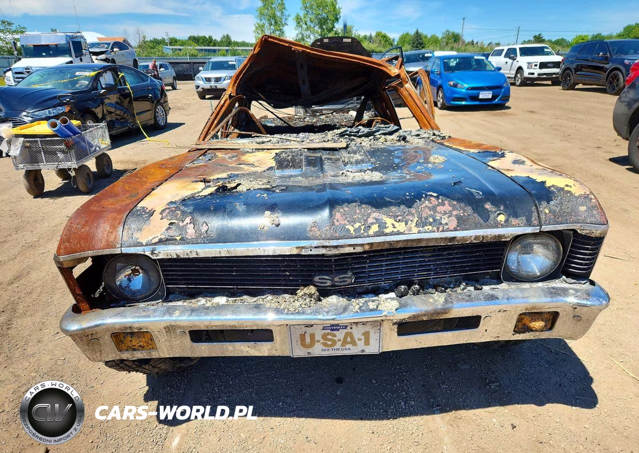 1972 Chevrolet Nova VIN:1X27F2W293602 - 5