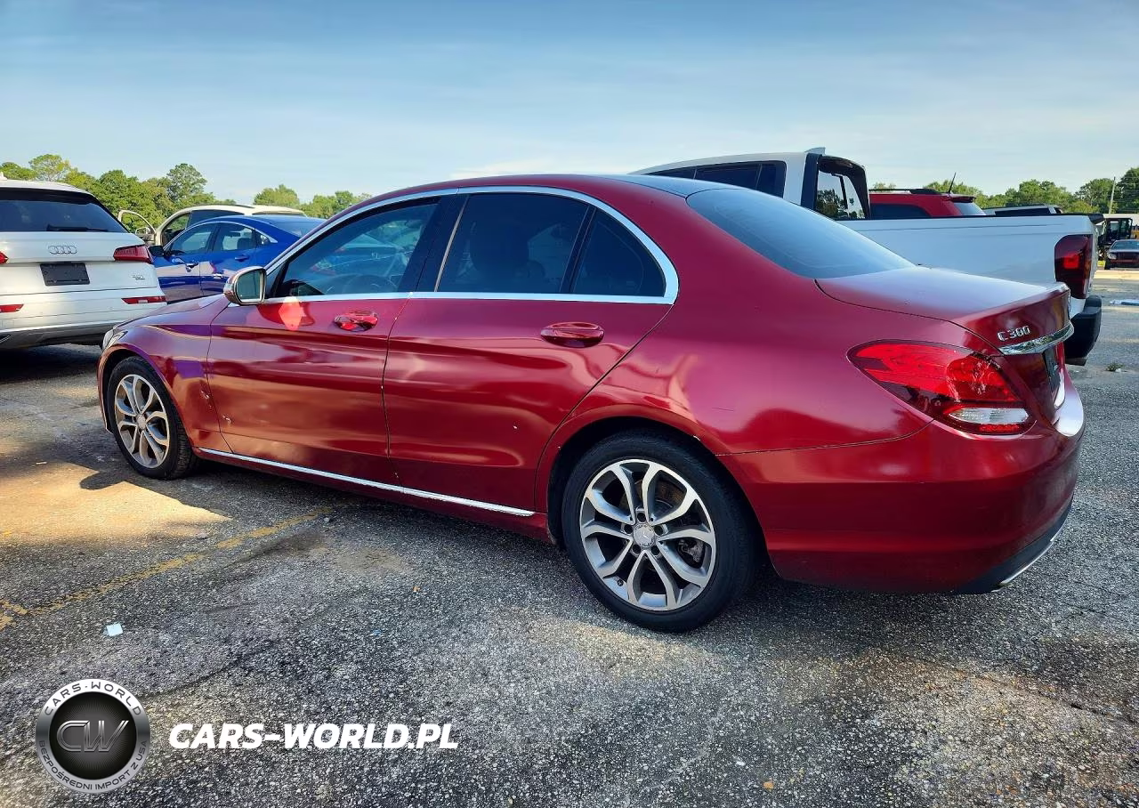 2017 Mercedes-Benz C 300 VIN:55SWF4JB7HU196580 - 2