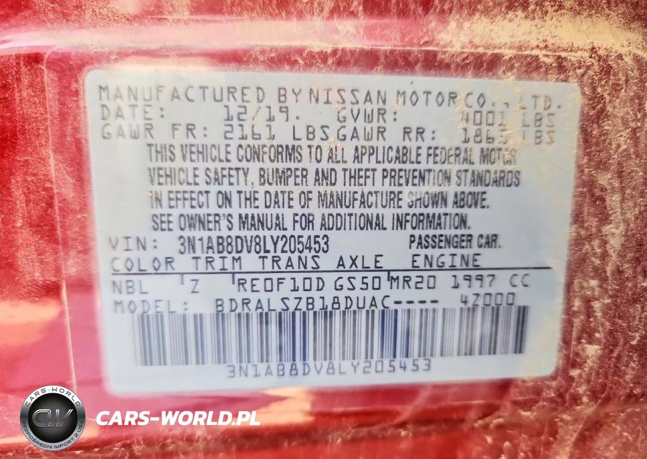 2020 Nissan Sentra Sr VIN:3N1AB8DV8LY205453 - 13