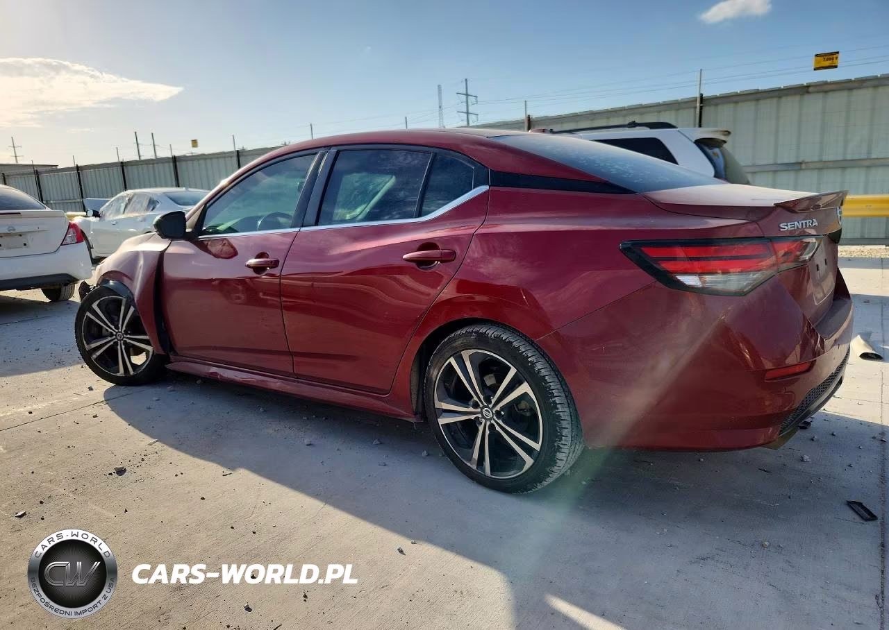 2020 Nissan Sentra Sr VIN:3N1AB8DV8LY205453 - 2