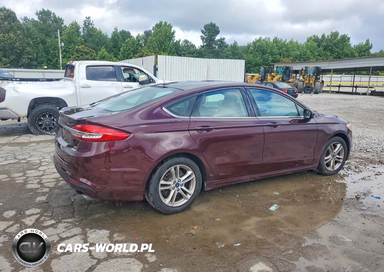 2018 Ford Fusion Se VIN:3FA6P0HD2JR178674 - 3