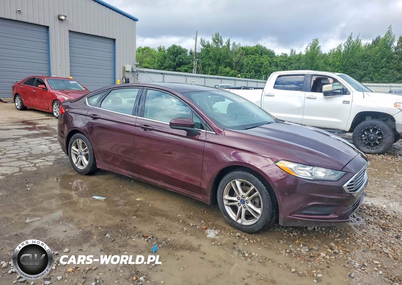 2018 Ford Fusion Se VIN:3FA6P0HD2JR178674 - 4