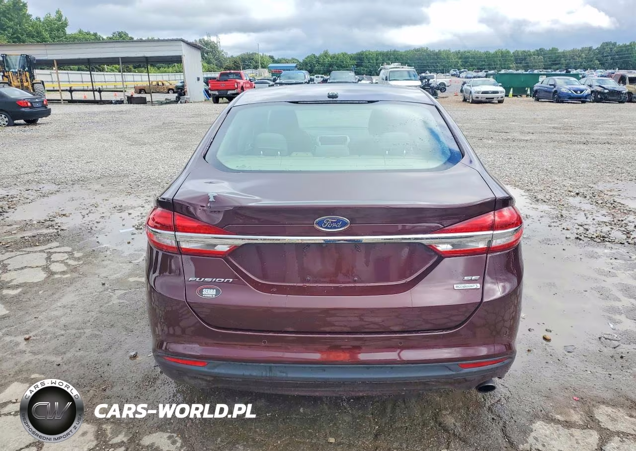 2018 Ford Fusion Se VIN:3FA6P0HD2JR178674 - 6