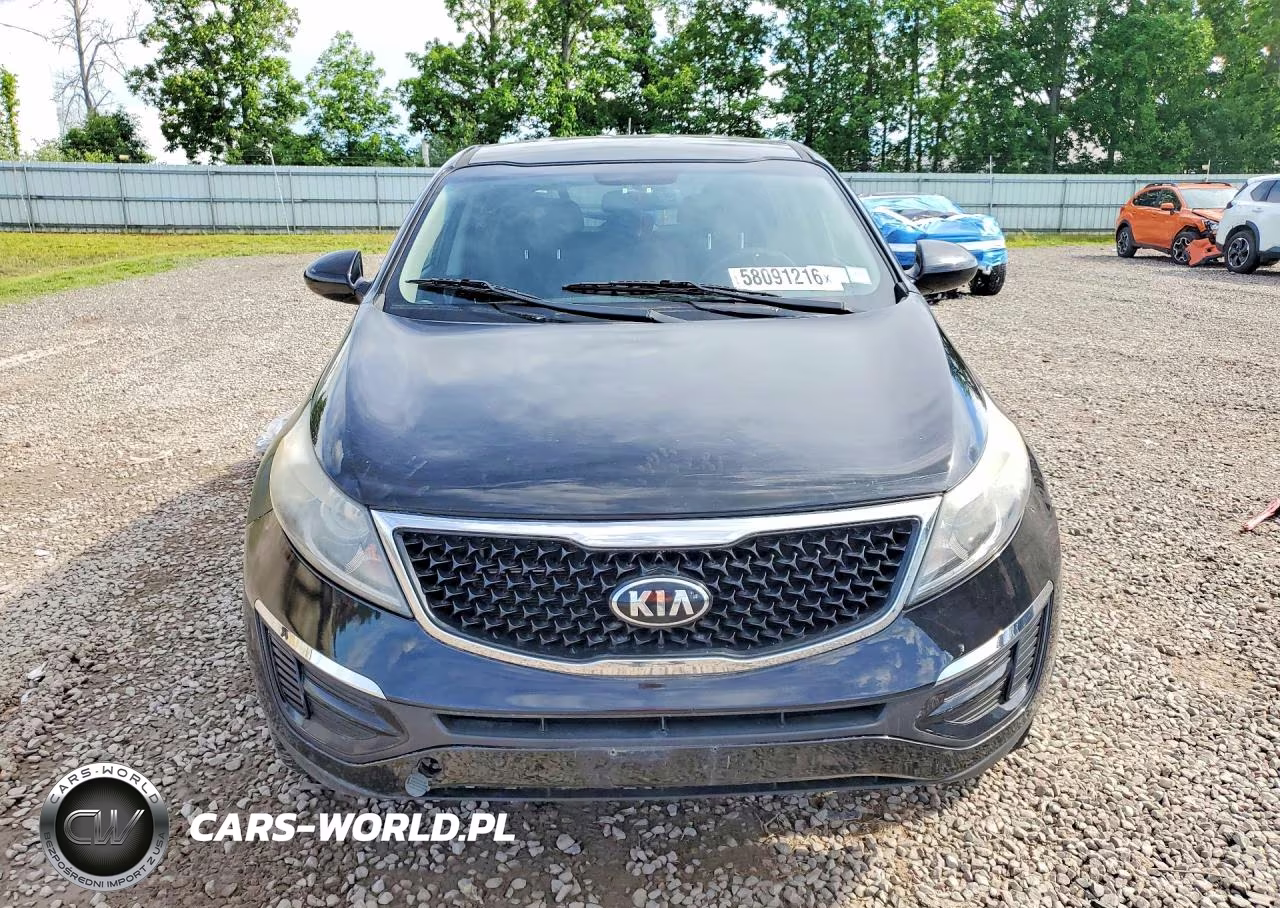 2014 Kia Sportage Lx VIN:KNDPB3AC9E7652066 - 5