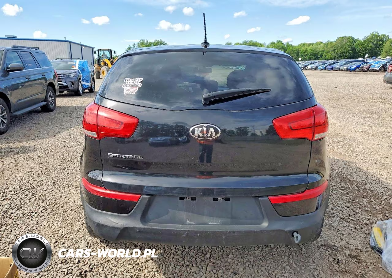 2014 Kia Sportage Lx VIN:KNDPB3AC9E7652066 - 6