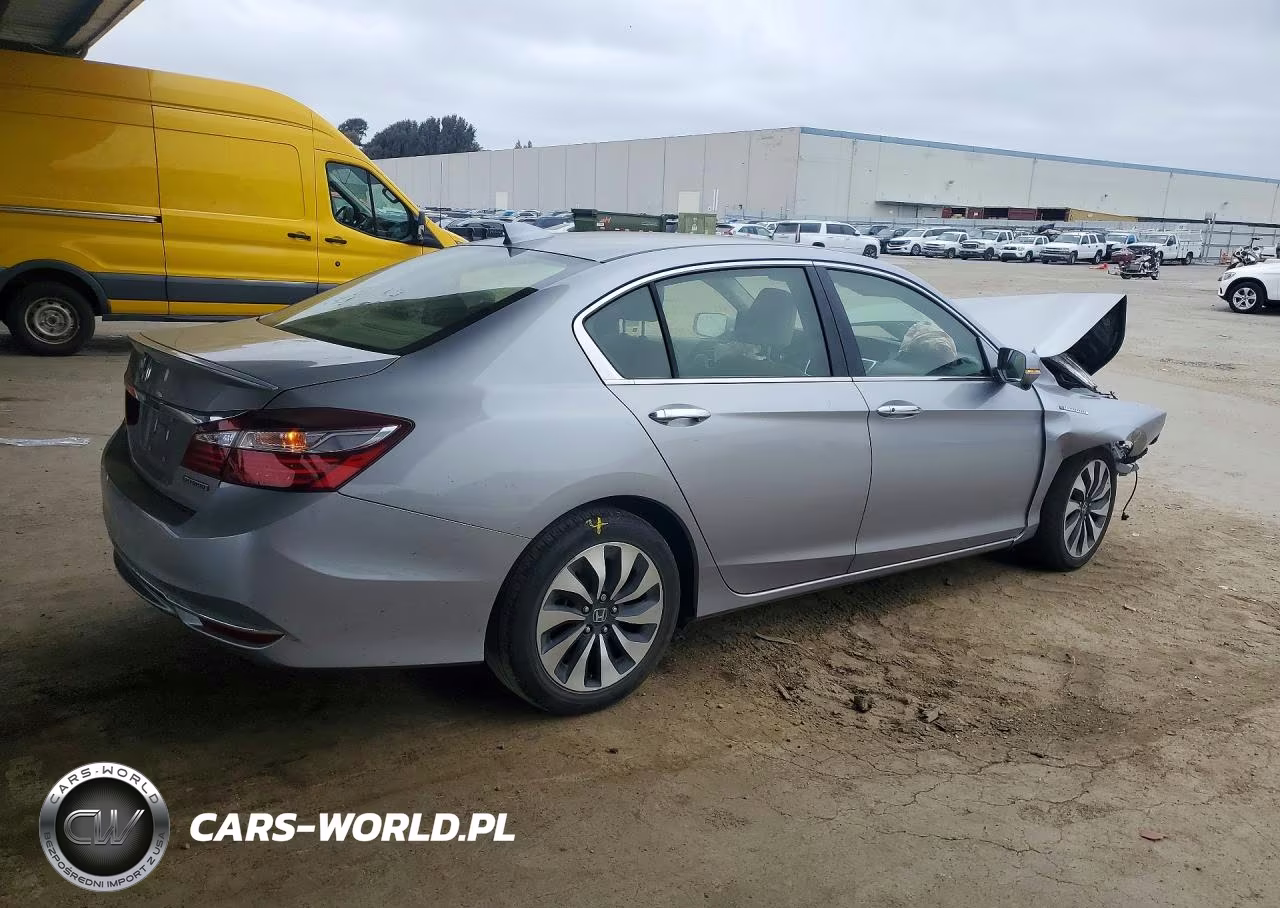2017 Honda Accord Hybrid Exl VIN:JHMCR6F55HC030175 - 3