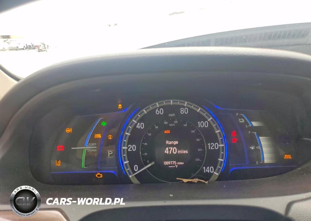 2017 Honda Accord Hybrid Exl VIN:JHMCR6F55HC030175 - 9