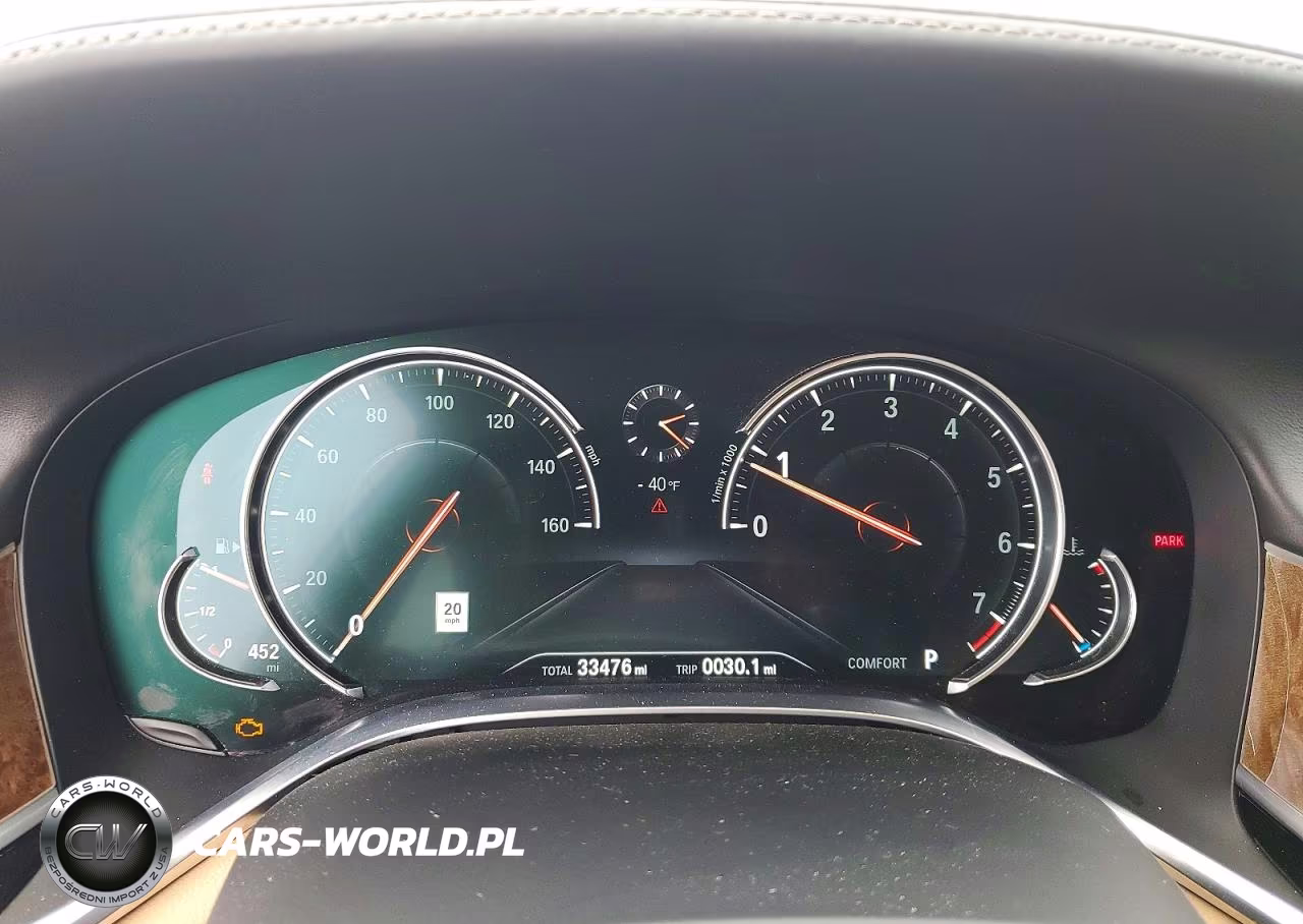 2017 BMW 750 Xi VIN:WBA7F2C52HG421878 - 9