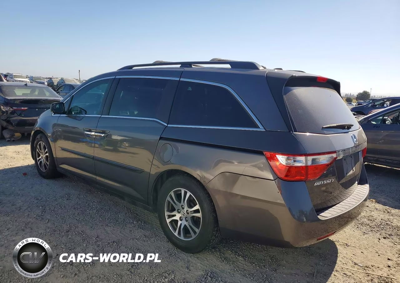 2012 Honda Odyssey Exl VIN:5FNRL5H69CB102097 - 2