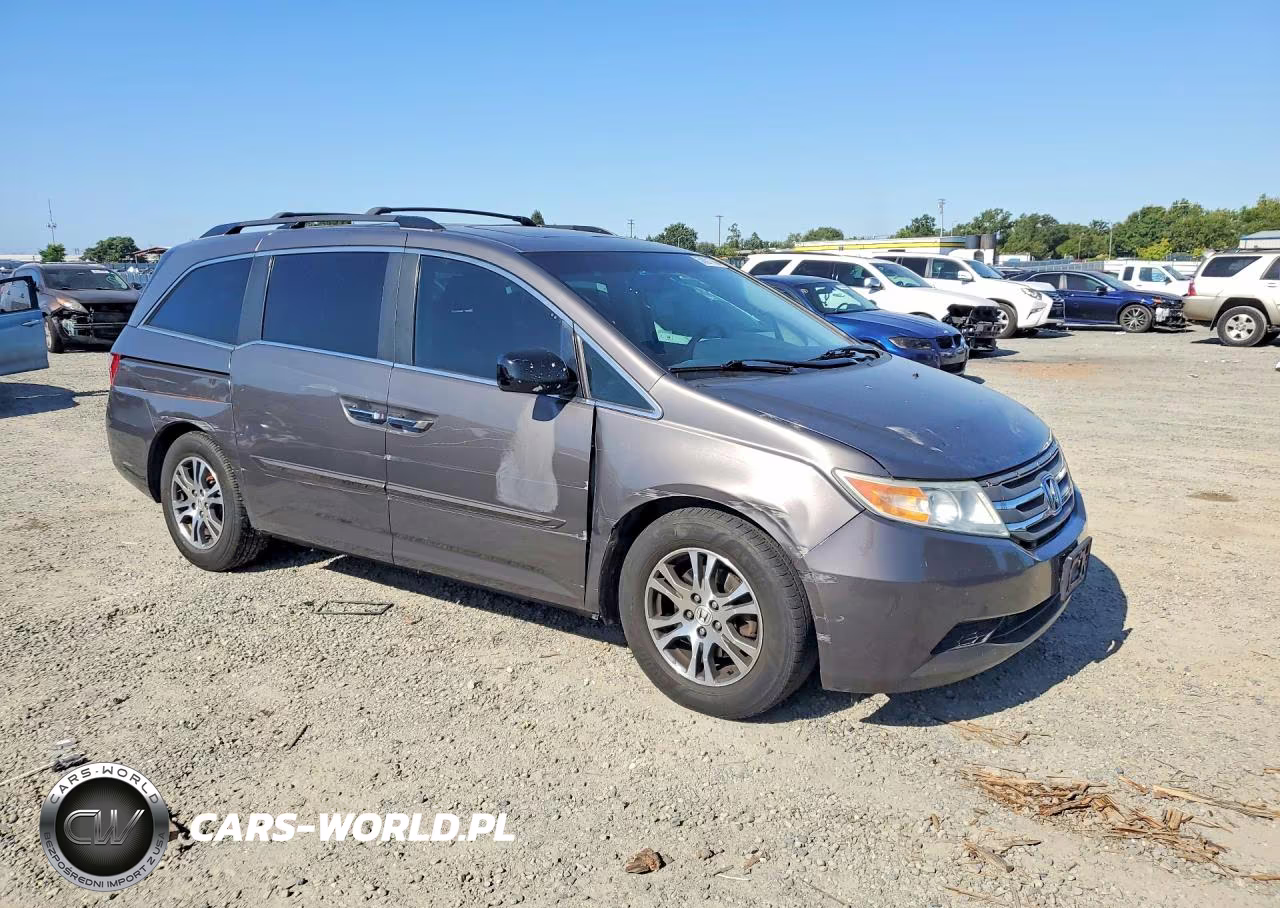 2012 Honda Odyssey Exl VIN:5FNRL5H69CB102097 - 4