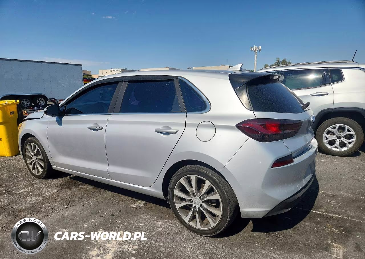 2018 Hyundai Elantra Gt Base VIN:KMHH35LE9JU036483 - 2