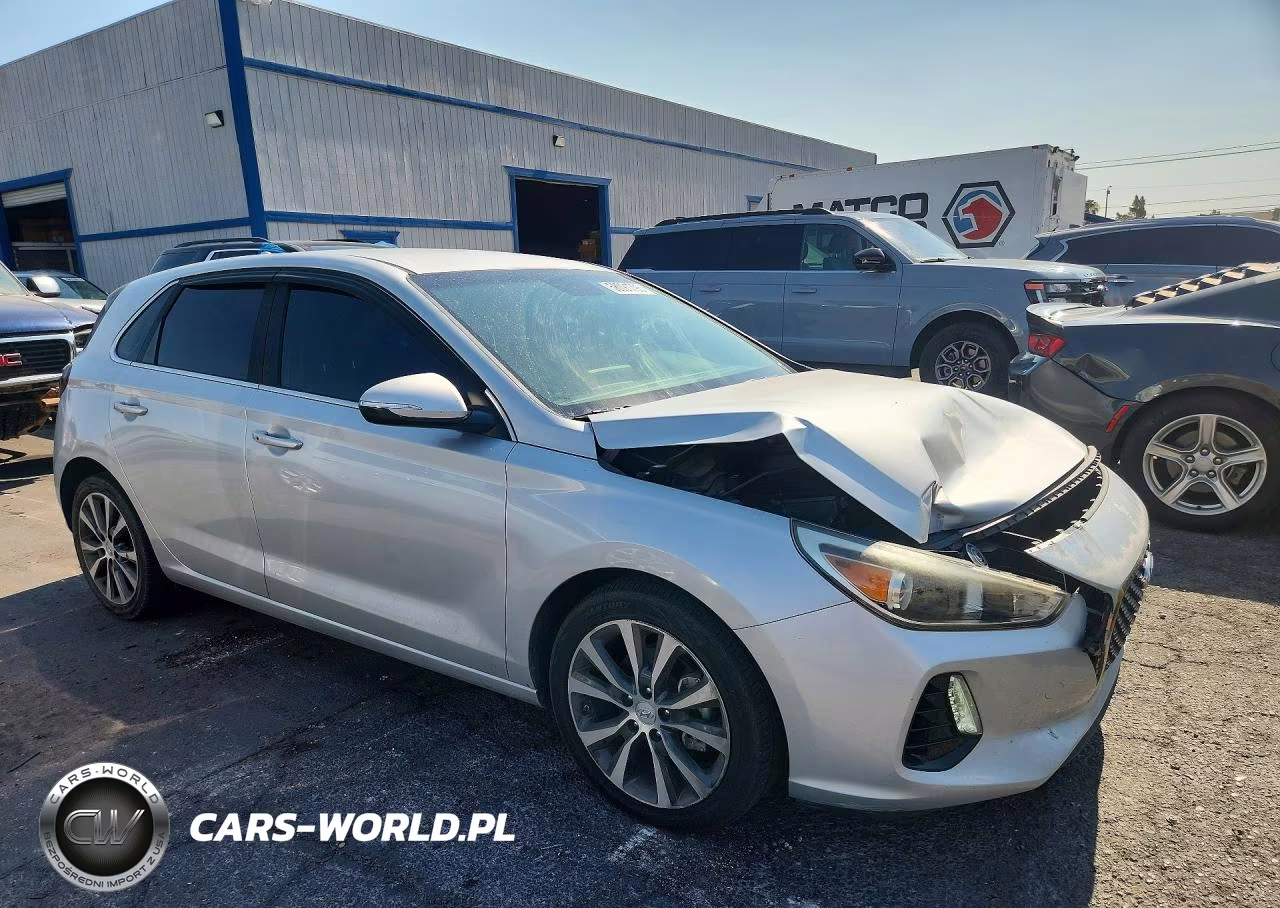 2018 Hyundai Elantra Gt Base VIN:KMHH35LE9JU036483 - 4