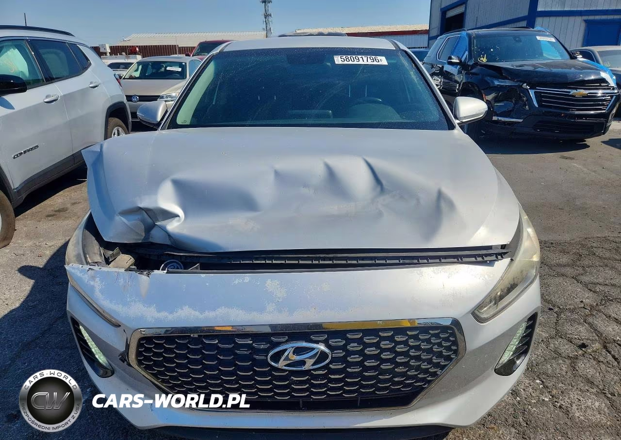 2018 Hyundai Elantra Gt Base VIN:KMHH35LE9JU036483 - 5