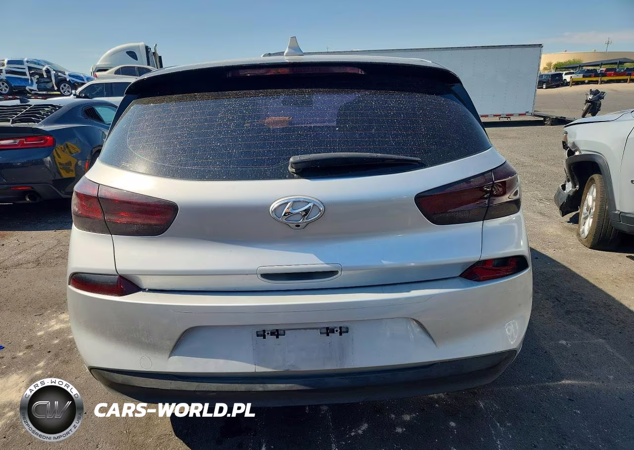 2018 Hyundai Elantra Gt Base VIN:KMHH35LE9JU036483 - 6