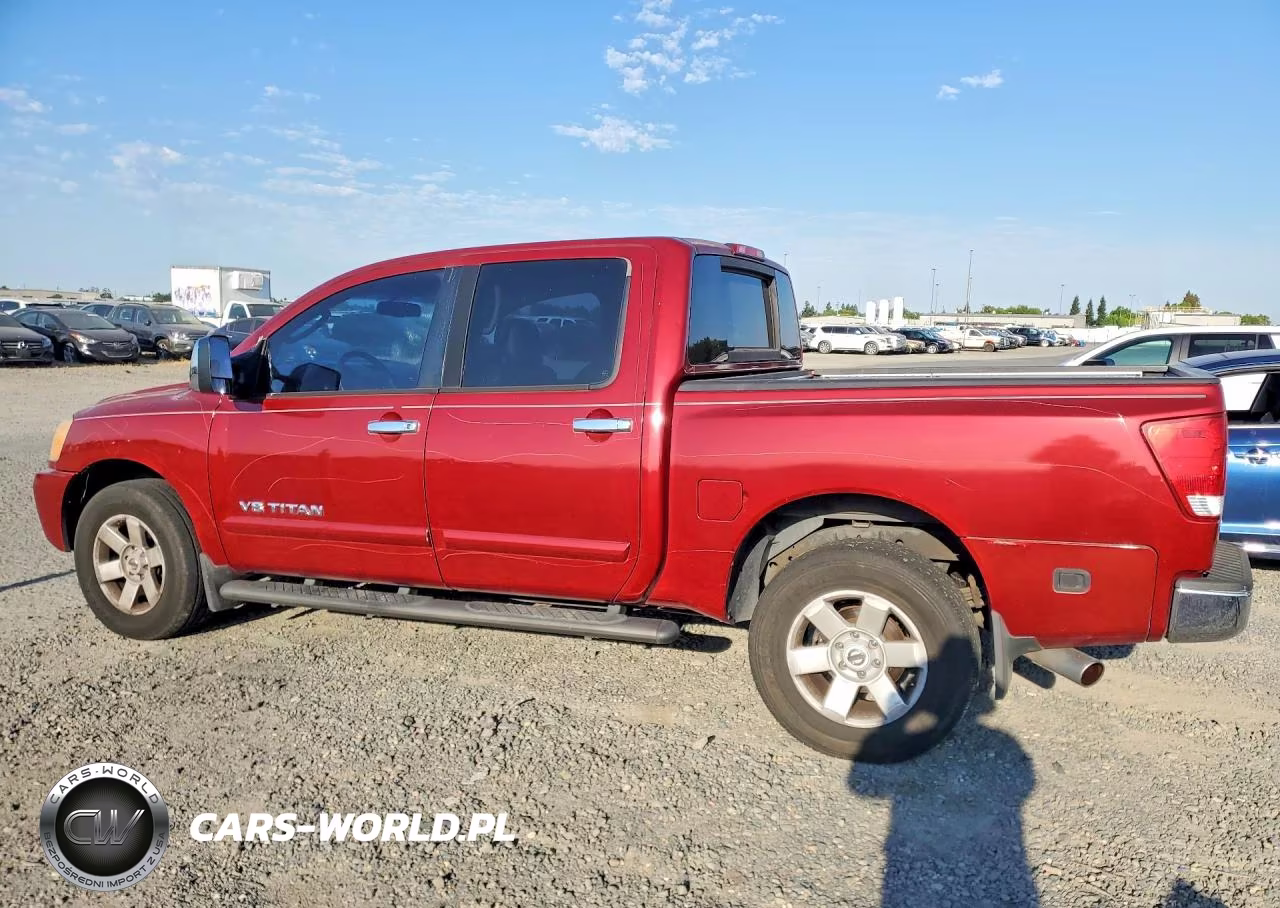 2007 Nissan Titan Xe Ffv VIN:1N6BA07B37N210017 - 2