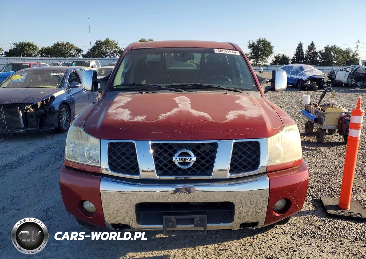 2007 Nissan Titan Xe Ffv VIN:1N6BA07B37N210017 - 5