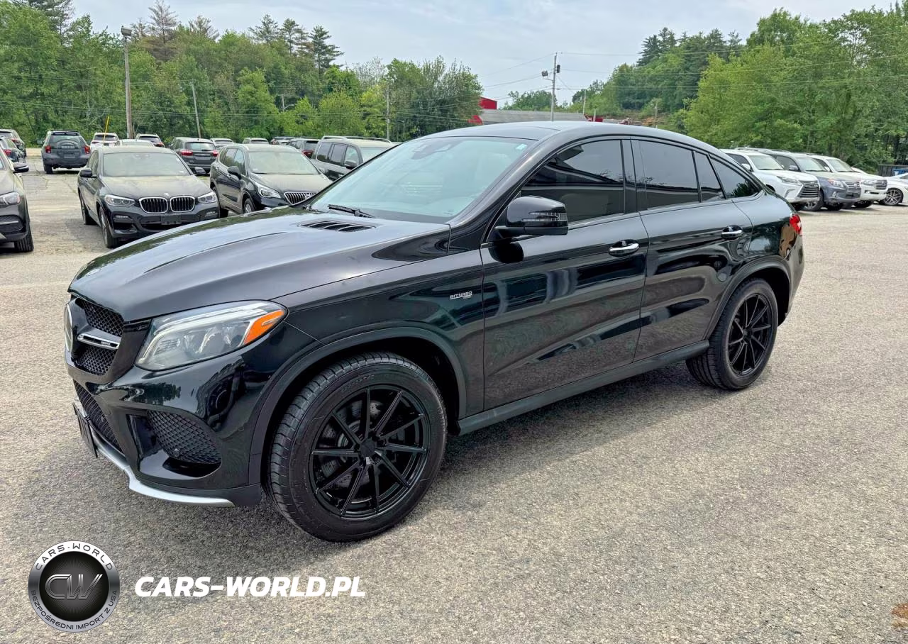 2018 Mercedes-Benz Gle Coupe 43 Amg VIN:4JGED6EB0JA121898 - 2
