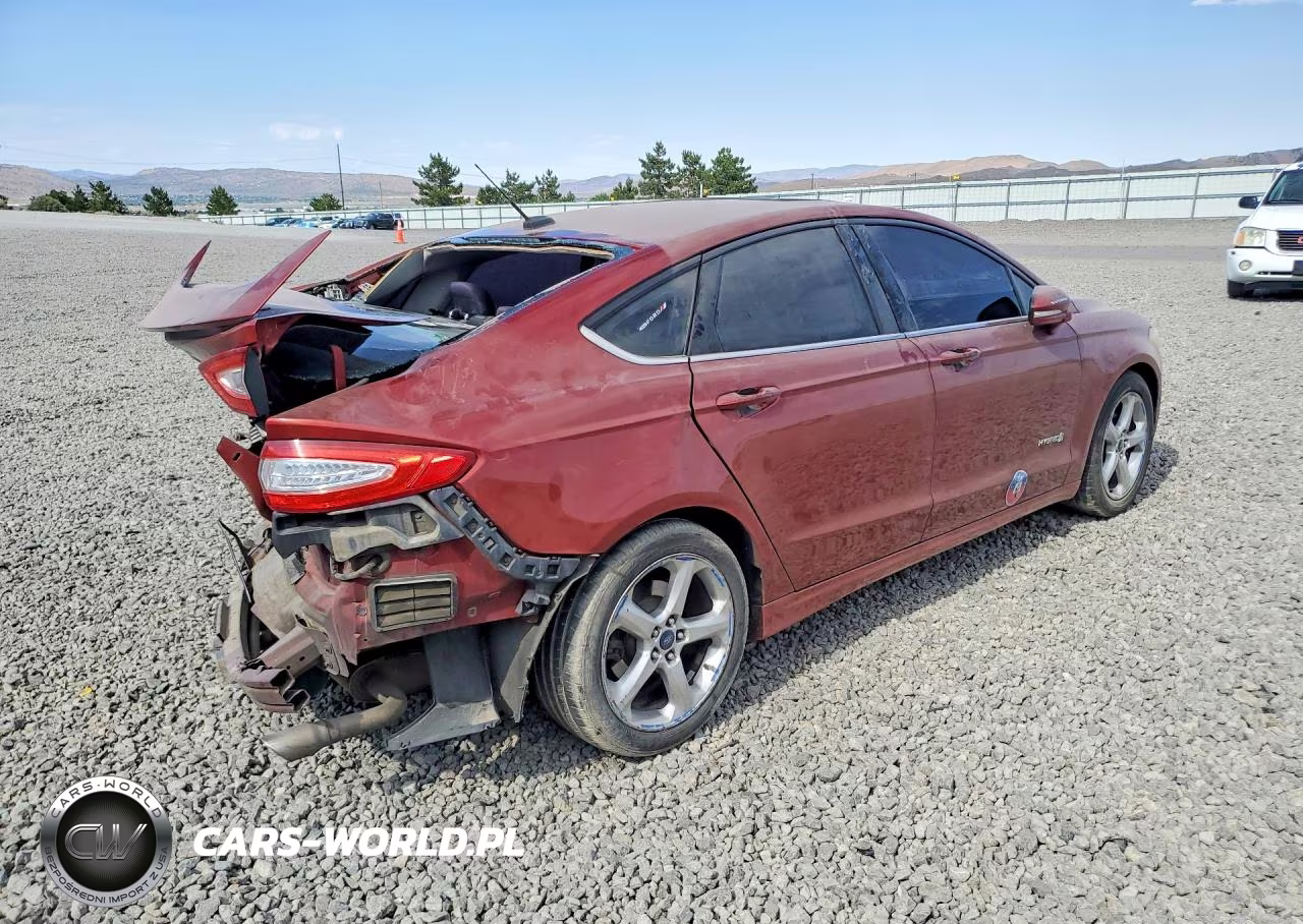 2014 Ford Fusion Se Hybrid VIN:3FA6P0LU7ER292120 - 3