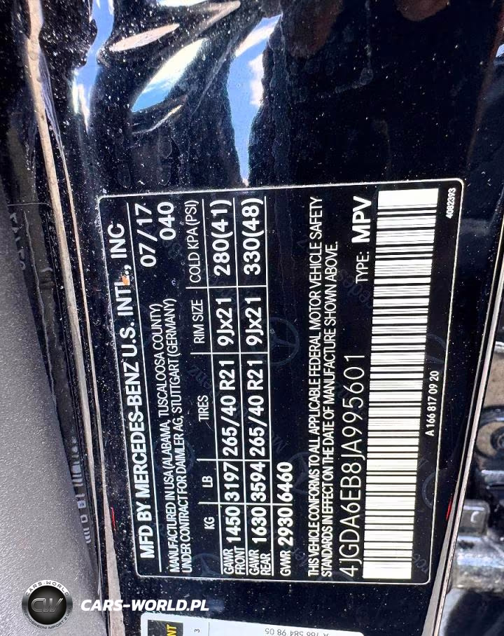 2018 Mercedes-Benz Gle 43 Amg VIN:4JGDA6EB8JA995601 - 10
