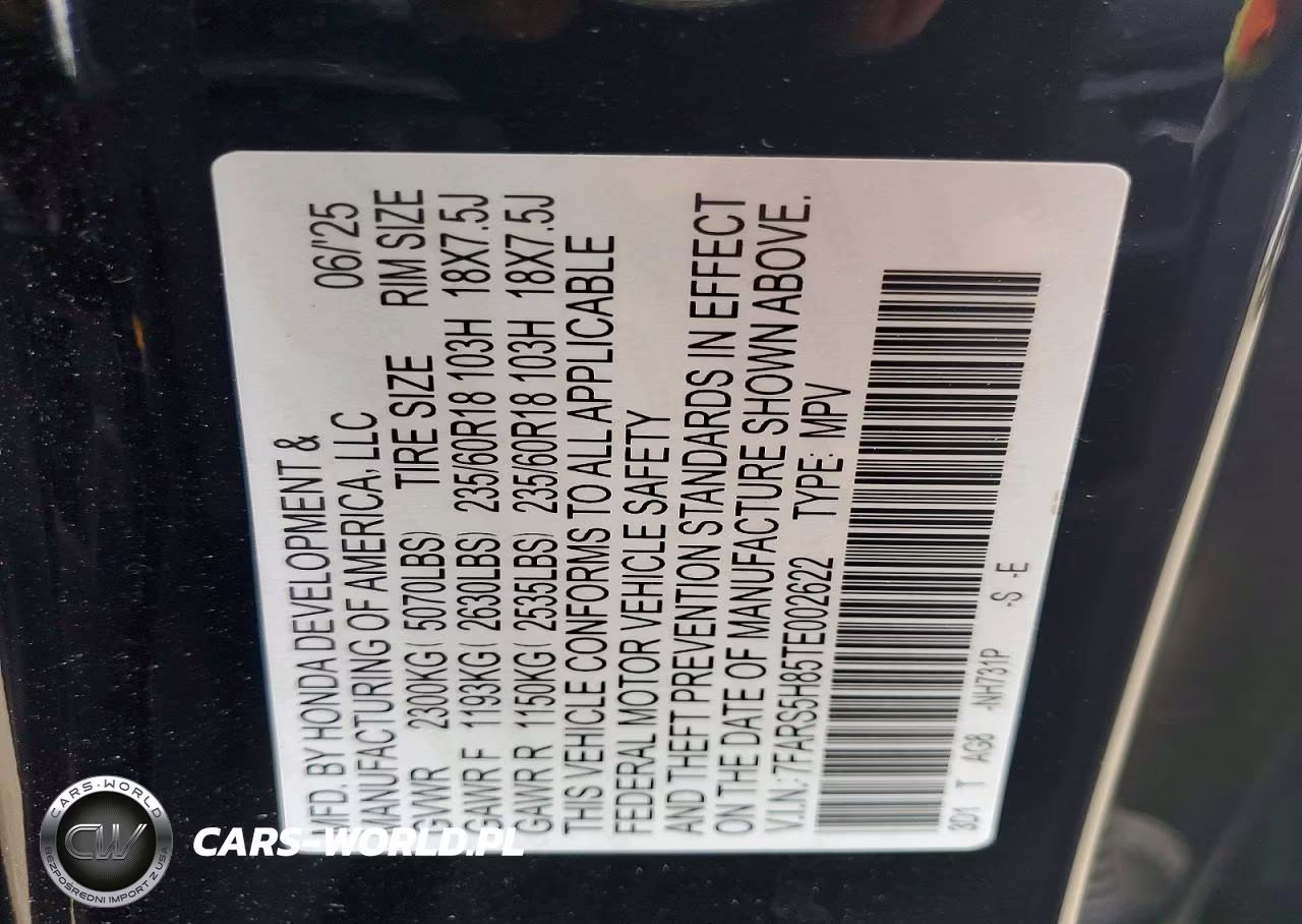 2026 Honda Cr-V Sport-L VIN:7FARS5H85TE002622 - 13