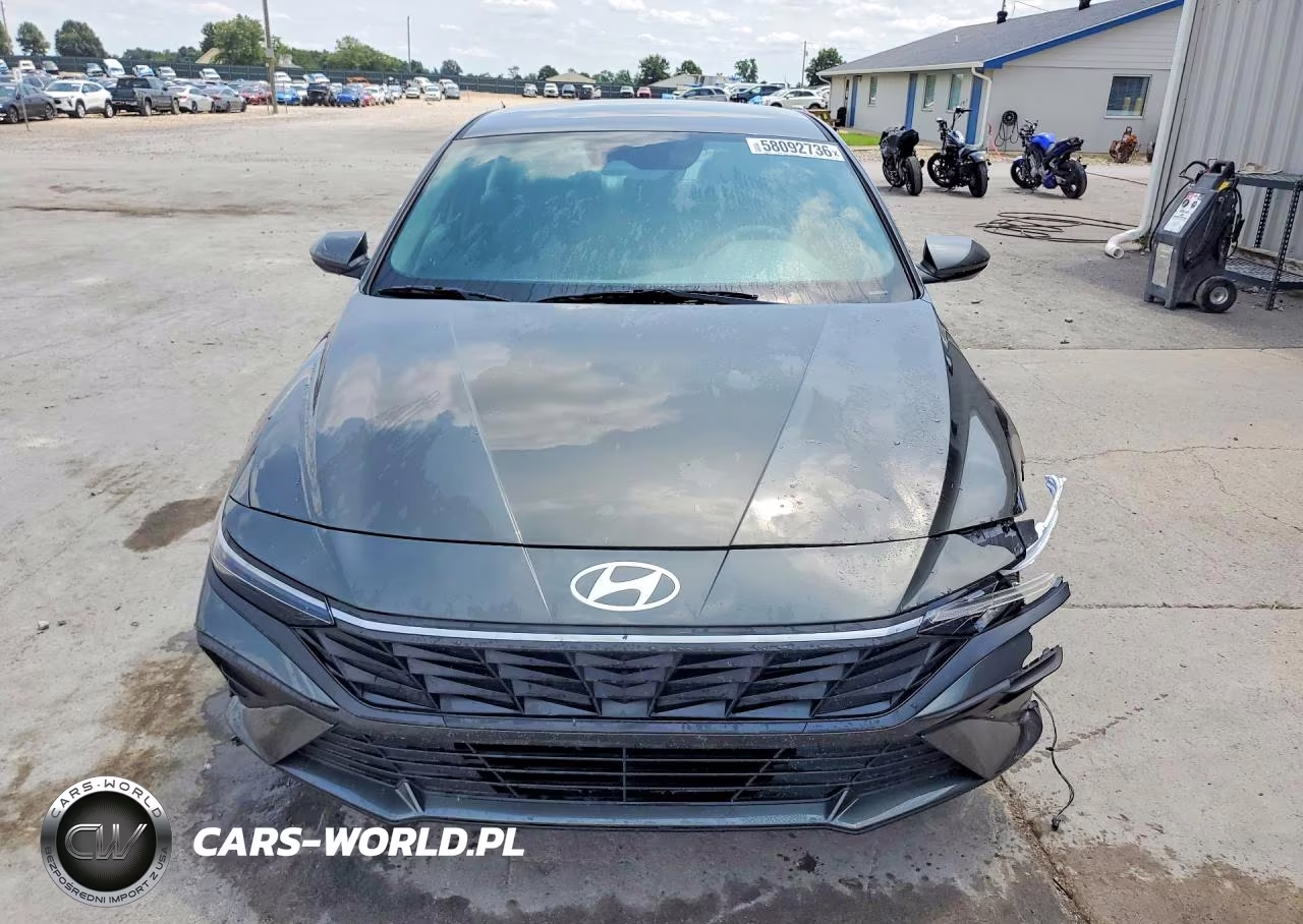 2024 Hyundai Elantra Sel VIN:KMHLM4DG3RU638521 - 5