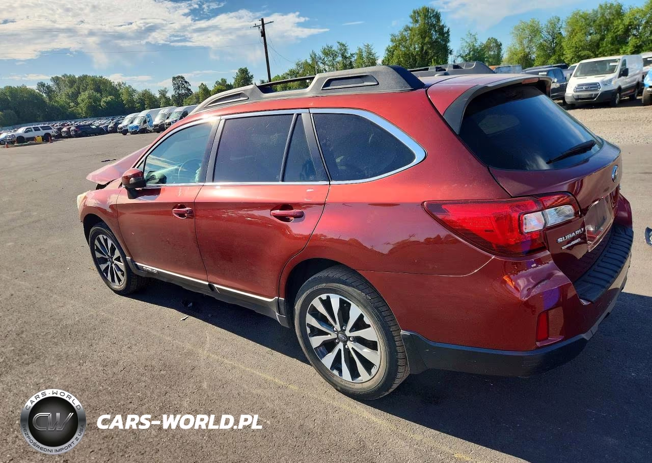 2015 Subaru Outback 2.5I Limited VIN:4S4BSALC5F3256474 - 2