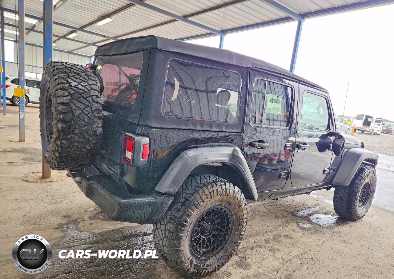 2020 Jeep Wrangler Unlimited Sport VIN:1C4HJXDG7LW129788 - 3