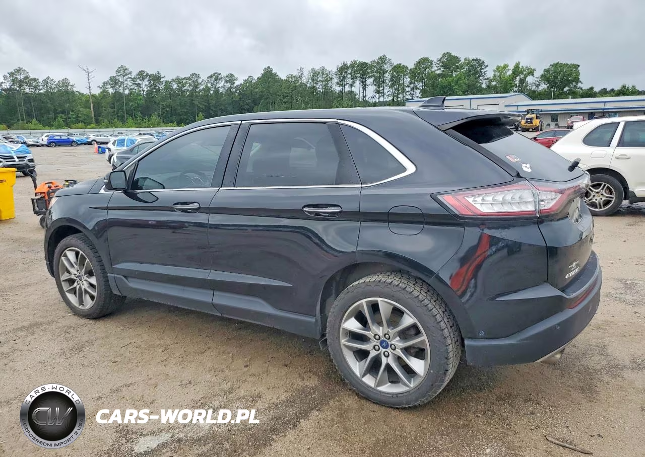 2017 Ford Edge Titanium VIN:2FMPK4K92HBB18763 - 2