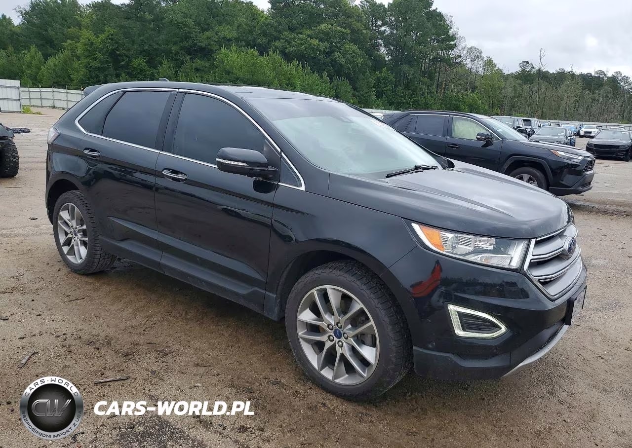 2017 Ford Edge Titanium VIN:2FMPK4K92HBB18763 - 4