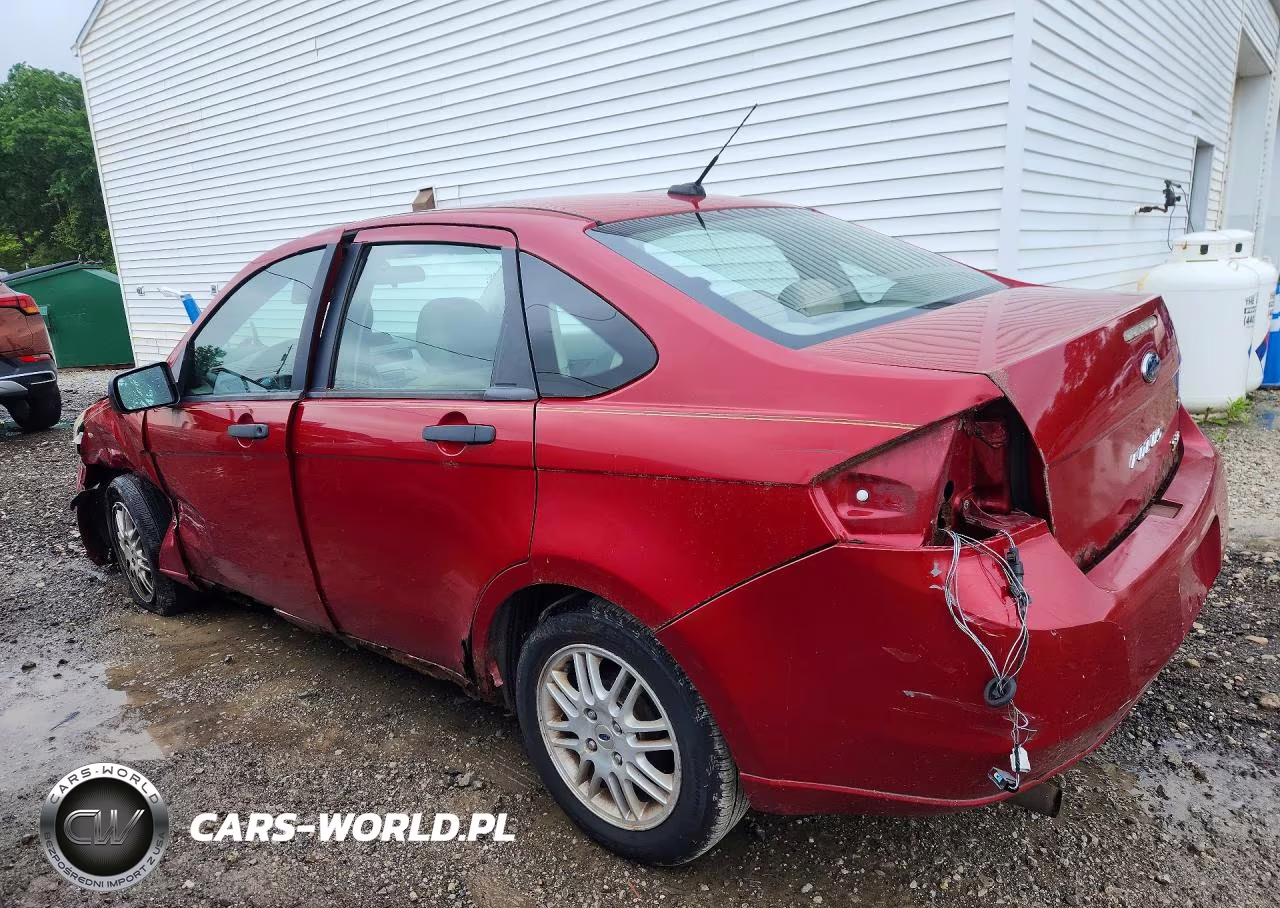 2011 Ford Focus Se VIN:1FAHP3FNXBW116251 - 2