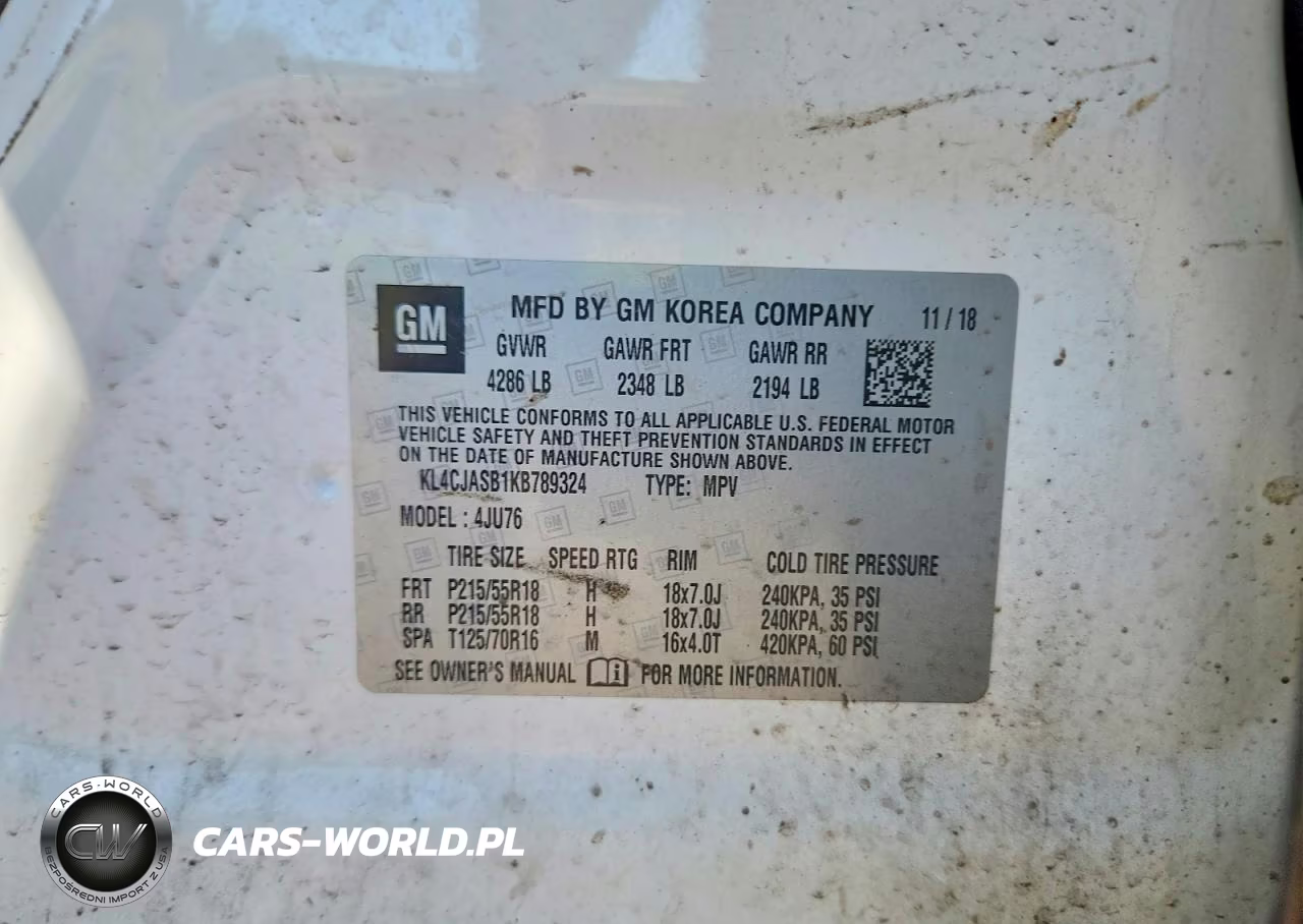 2019 Buick Encore Preferred VIN:KL4CJASB1KB789324 - 13