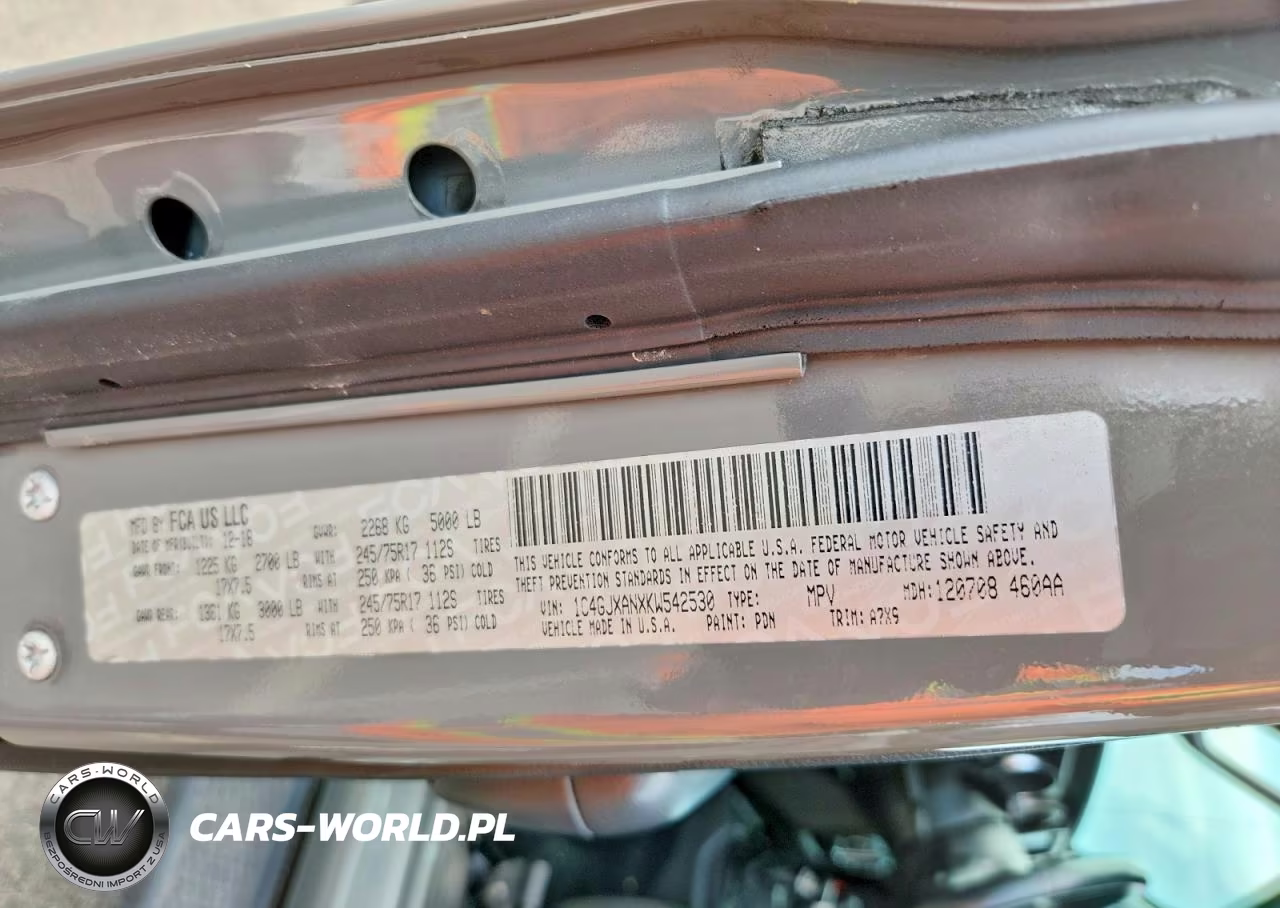 2019 Jeep Wrangler Sport VIN:1C4GJXANXKW542530 - 13