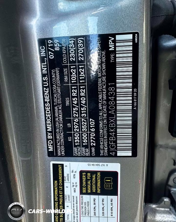 2020 Mercedes-Benz Gle 350 4Matic VIN:4JGFB4KBXLA084381 - 10