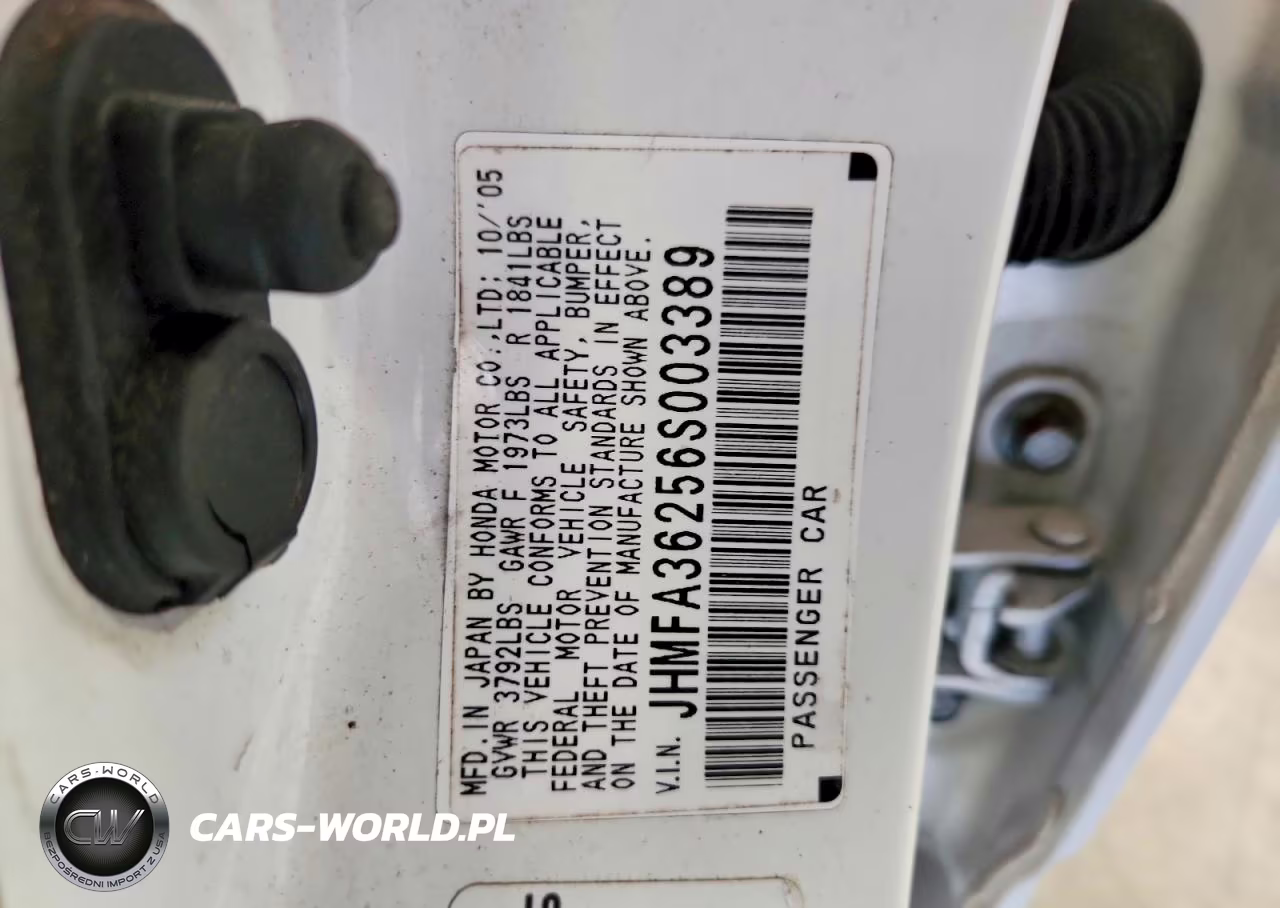 2006 Honda Civic Hybrid VIN:JHMFA36256S003389 - 12