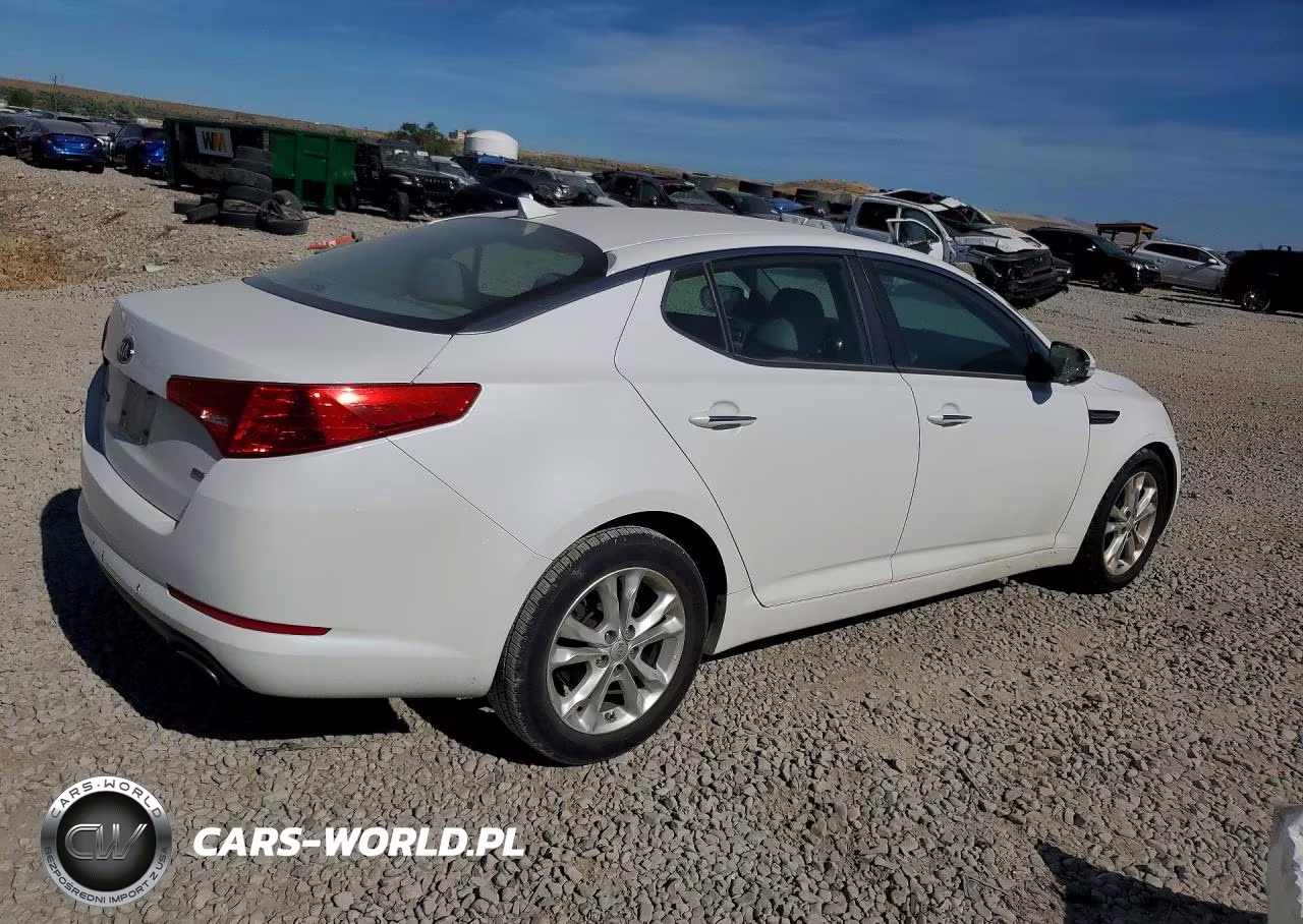 2013 Kia Optima Lx VIN:5XXGM4A72DG222985 - 3