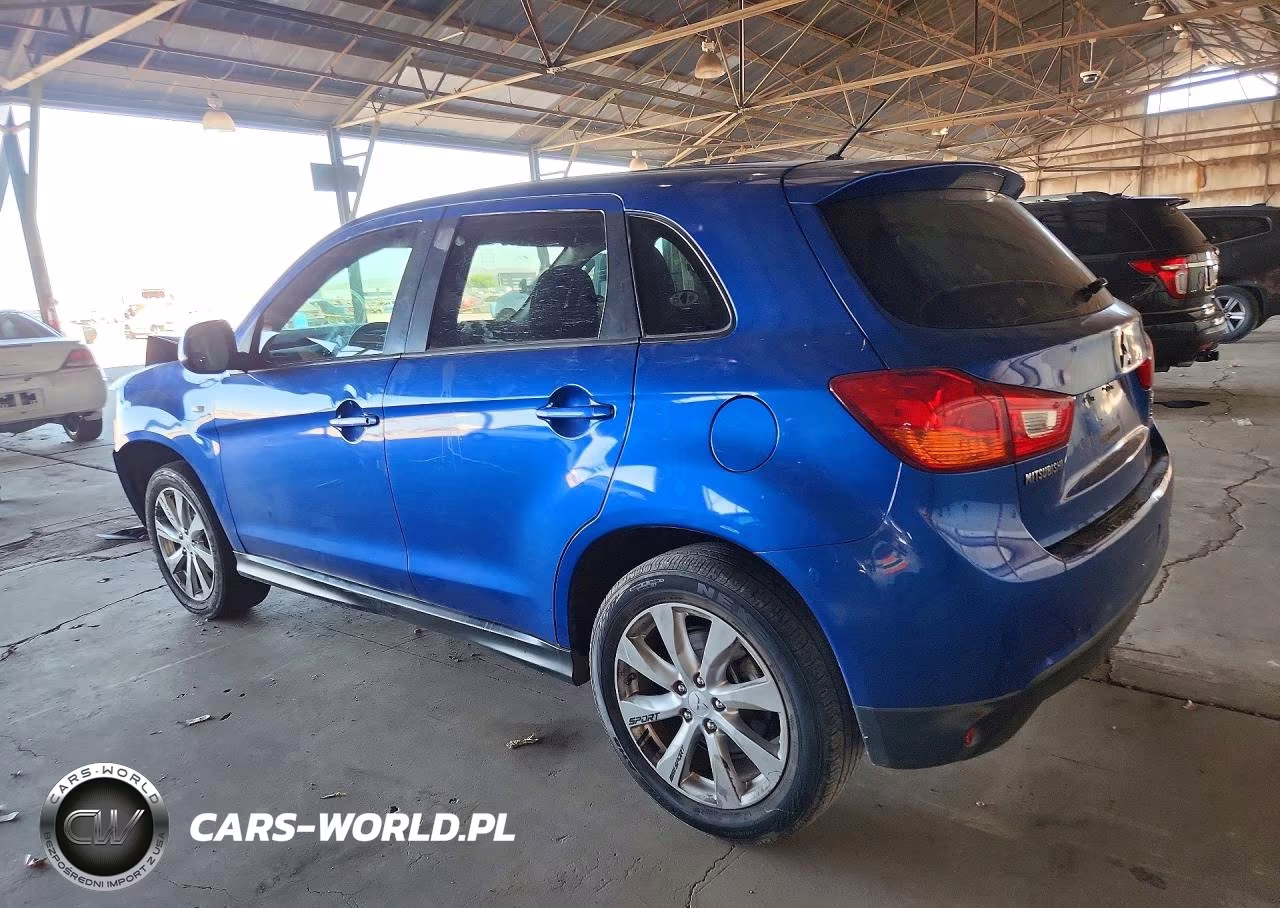 2015 Mitsubishi Outlander Sport Es VIN:4A4AR3AWXFE050701 - 2