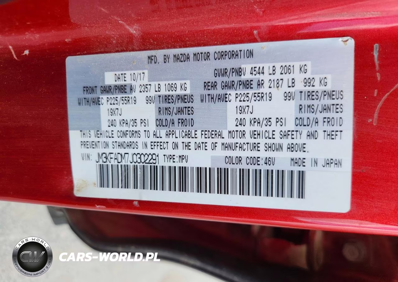 2018 Mazda Cx-5 Grand Touring VIN:JM3KFADM7J0302291 - 13