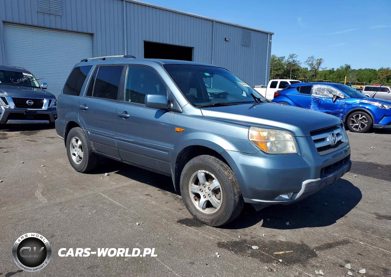 2007 Honda Pilot Ex VIN:5FNYF28497B028671 - 4