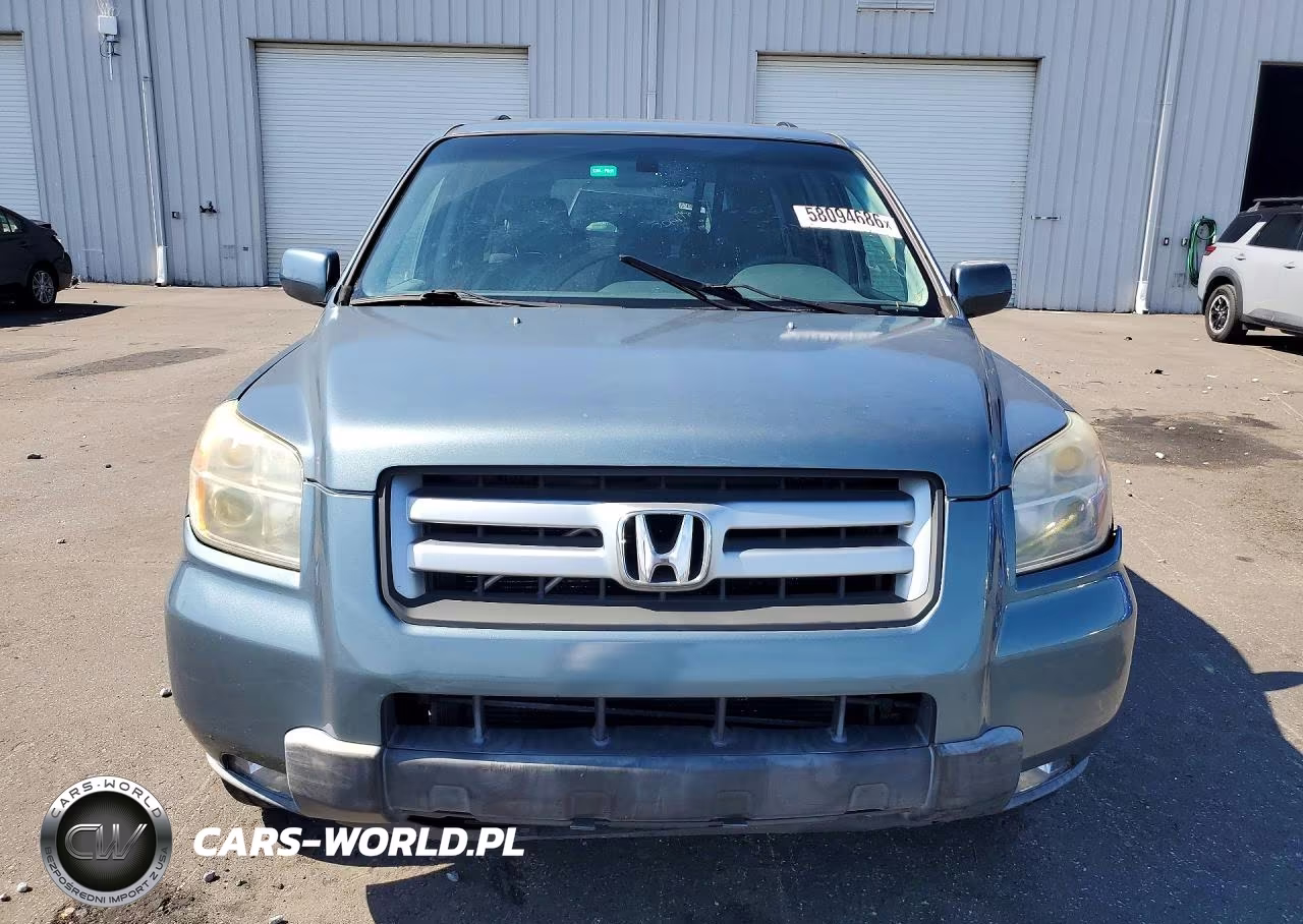 2007 Honda Pilot Ex VIN:5FNYF28497B028671 - 5