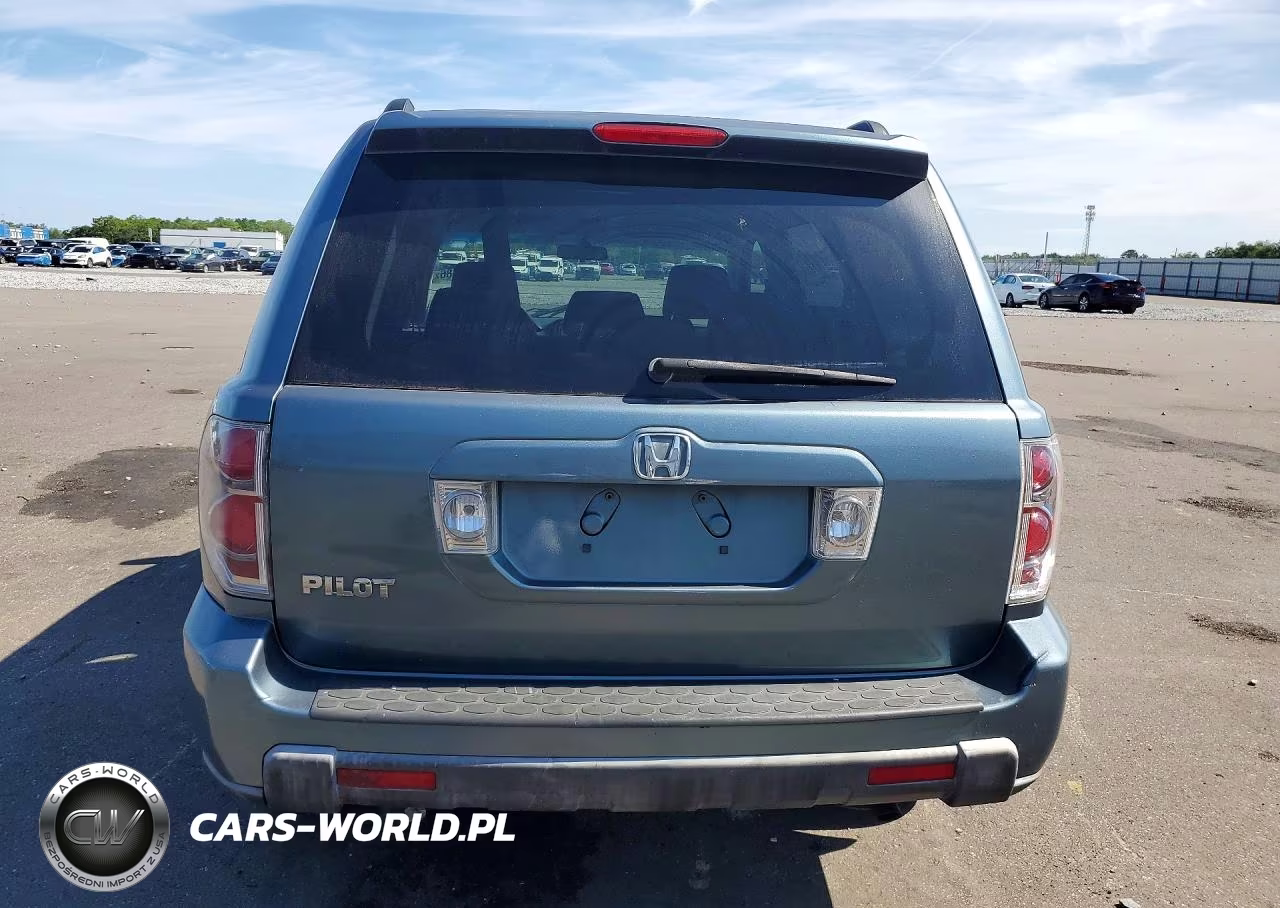 2007 Honda Pilot Ex VIN:5FNYF28497B028671 - 6